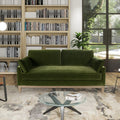 75.5' The Norbrunn™ Eco-Velvet Lounge Sofa