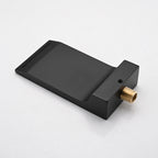 Matte Black Wall Mount Bathroom Sink Faucet