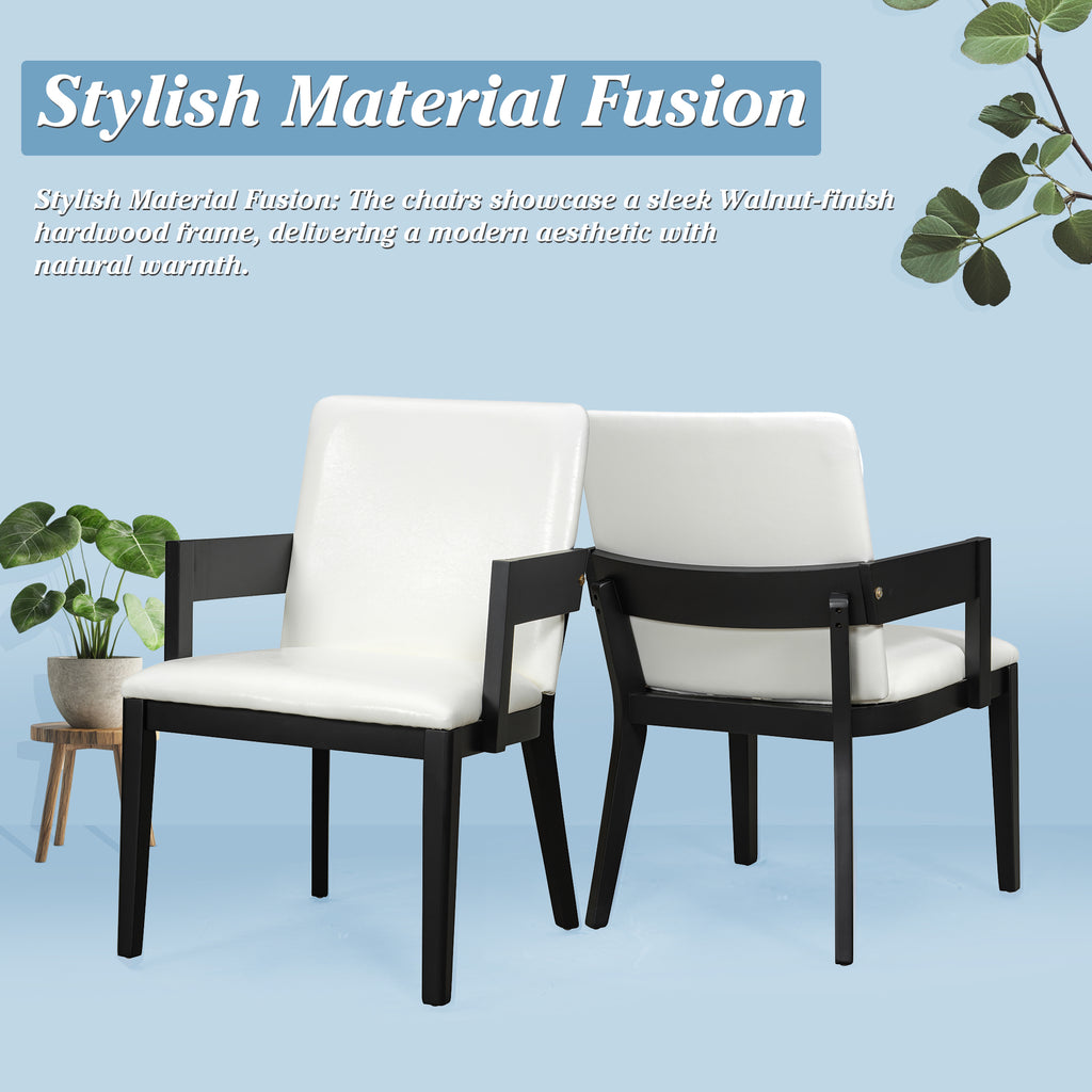 2-Piece Modern Dining Chairs