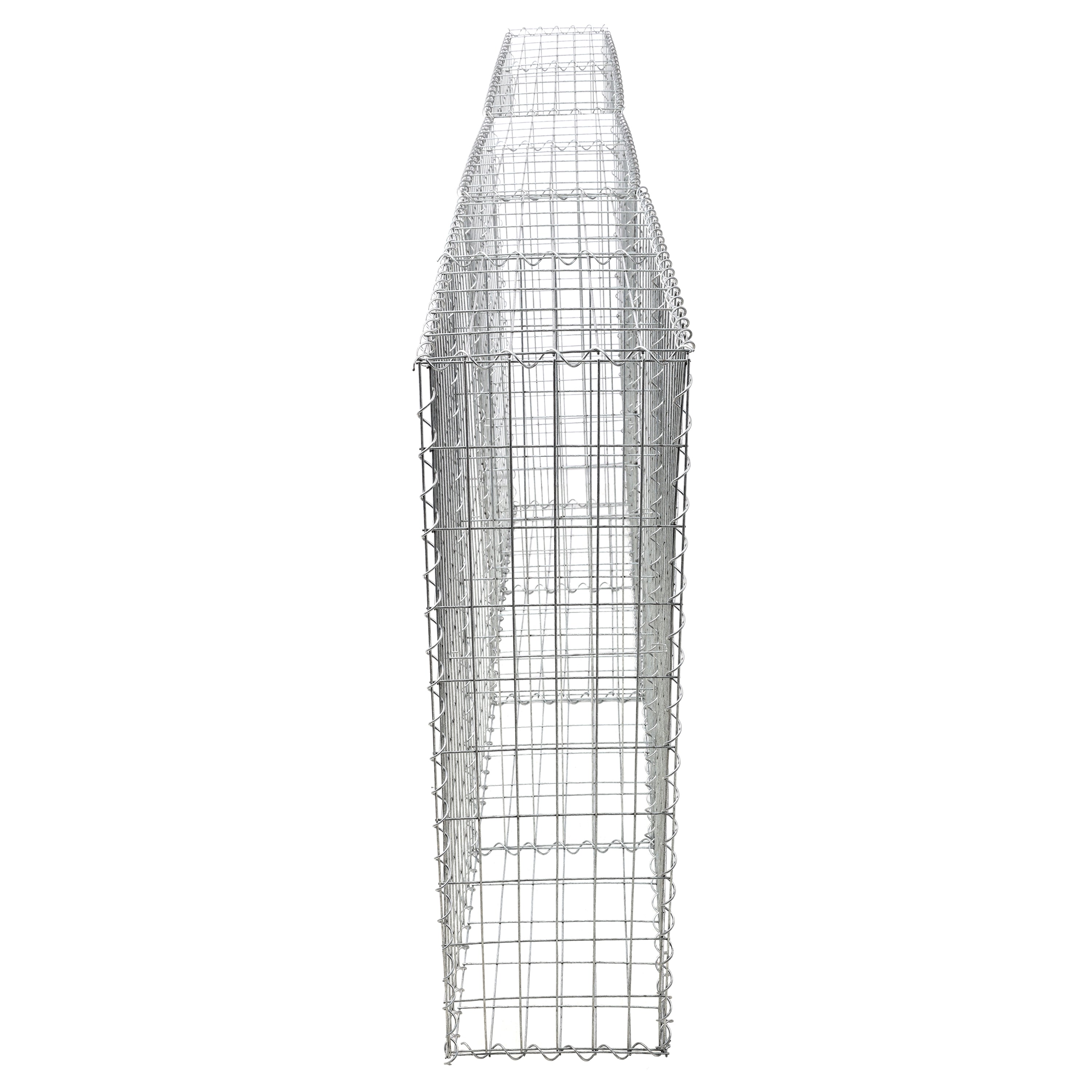 Galvanized Steel Gabion Basket with Multiple Dividers