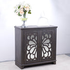 Elegant Sideboard with Mirrored Doors