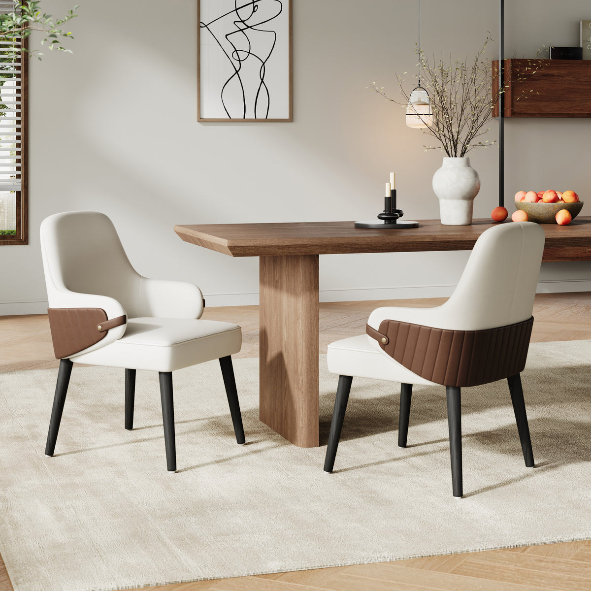 Indoor Dining Chair Set of 2