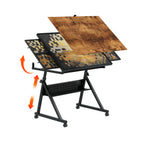 1500 Pieces Jigsaw Puzzle Metal Table Board for Adults
