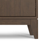 Harper 38 Inch Wide Solid Wood 2 Door Sideboard Buffet