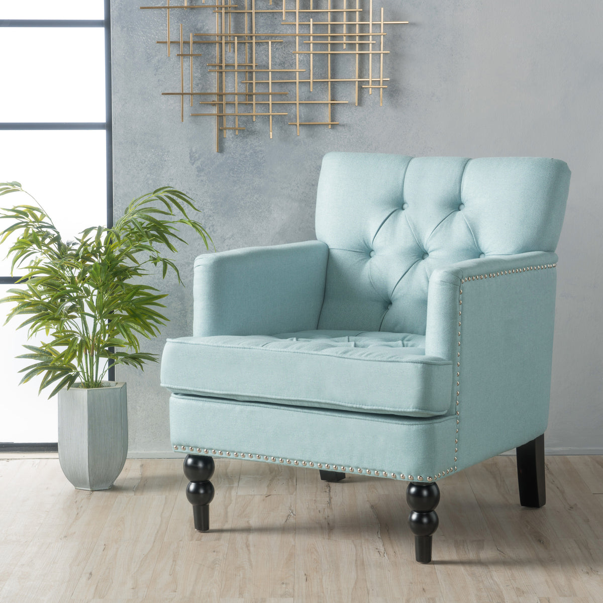 Harrison Tufted Club Chair