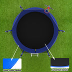 8FT Trampoline with Basketball Hoop