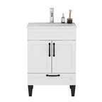 24-Inch Bathroom Vanity With Sink Combo