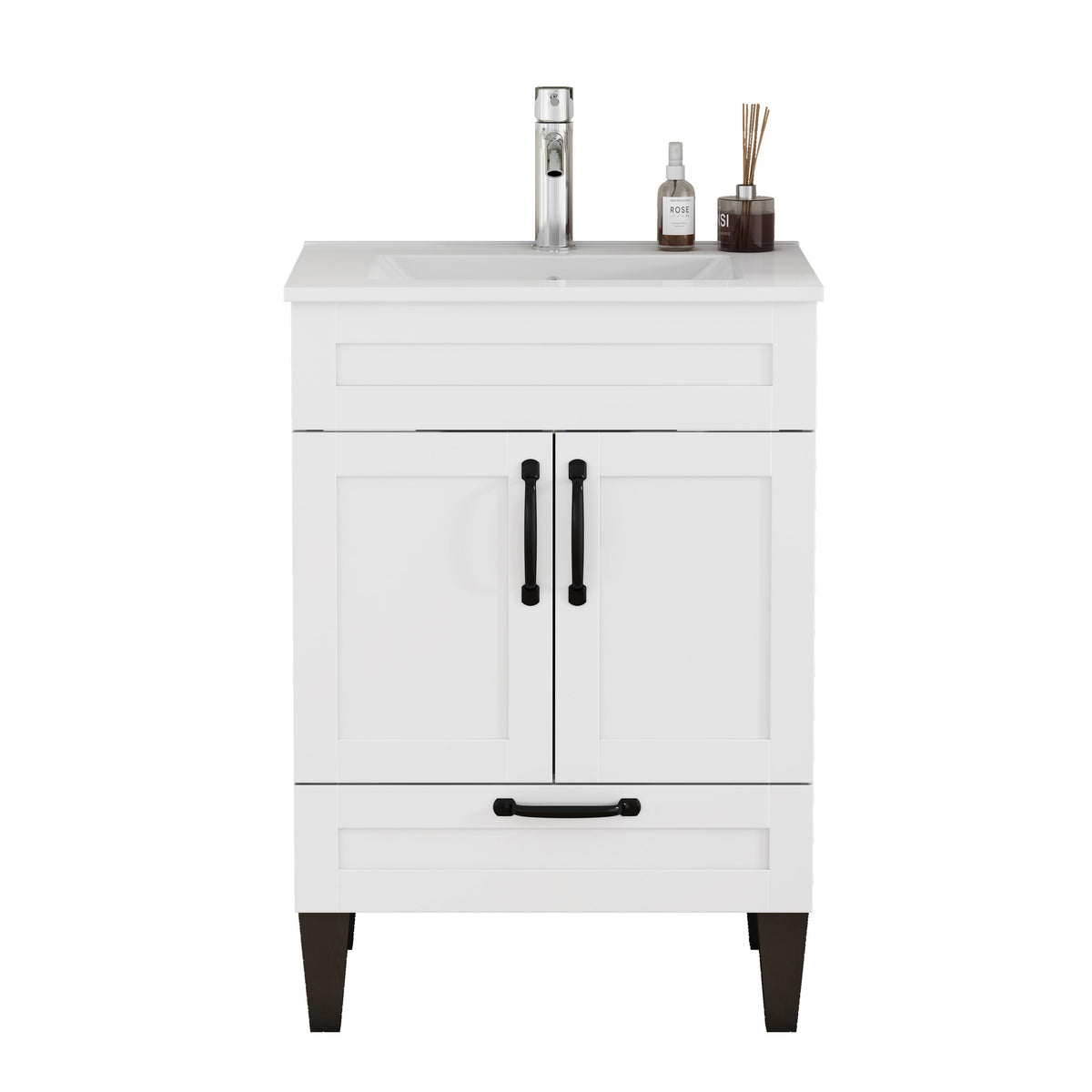 24-Inch Bathroom Vanity With Sink Combo