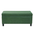 Storage Ottoman with Flip-Top Lid