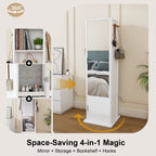 360° Rotating Makeup & Jewelry Cabinet