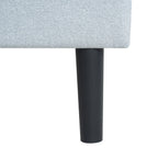 Twin Size Upholstered Platform Bed Frame