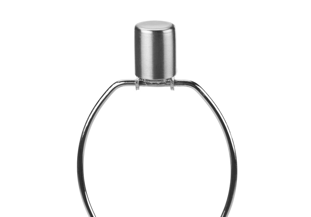 28"h Table Lamp in Nickel Metal