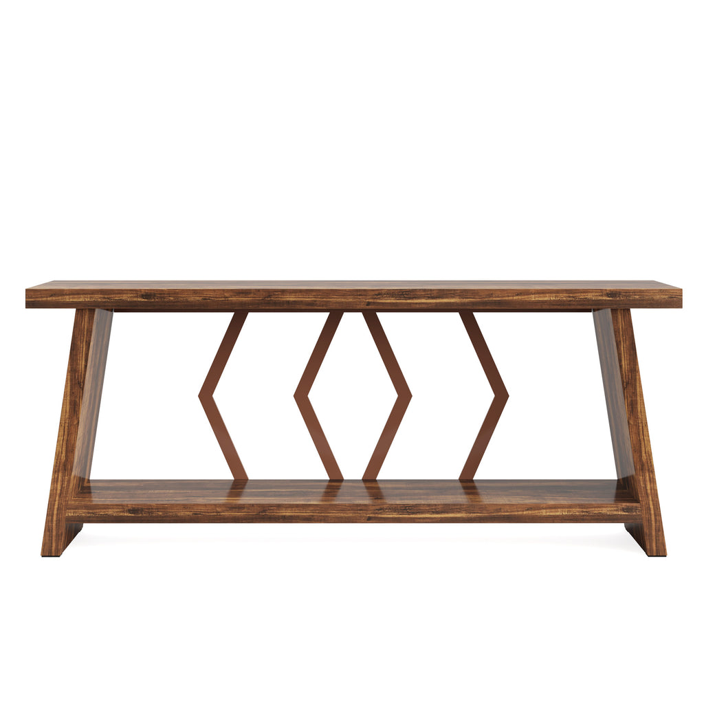 70.9" Extra Long Farmhouse Console Table
