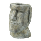 Easter Island Cement Planter - 9"