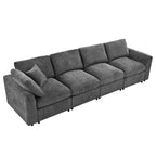 U-Style 130.3" Modular Sectional Sofa