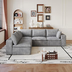 Cloud Sofa in Corduroy Fabric