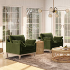 Pasadena 36" Wide Modern Farmhouse Accent Arm Chair