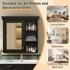 30'' x 28'' Bathroom Medicine Cabinet with Mirror