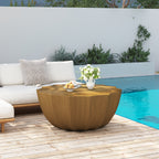 35.43" Modern Outdoor and Indoor Waterproof Coffee Table