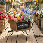 Farmhouse Wheelbarrow Planter