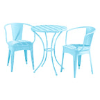 Colmar 3 Pc KD Metal Set - Matte