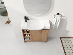 30'' Freestanding Bathroom Vanity with Ceramic Sink