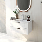 31.5" Bathroom Vanities Cabinet with Sink Combo