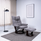 8-Point Massage Recliner with Ottoman