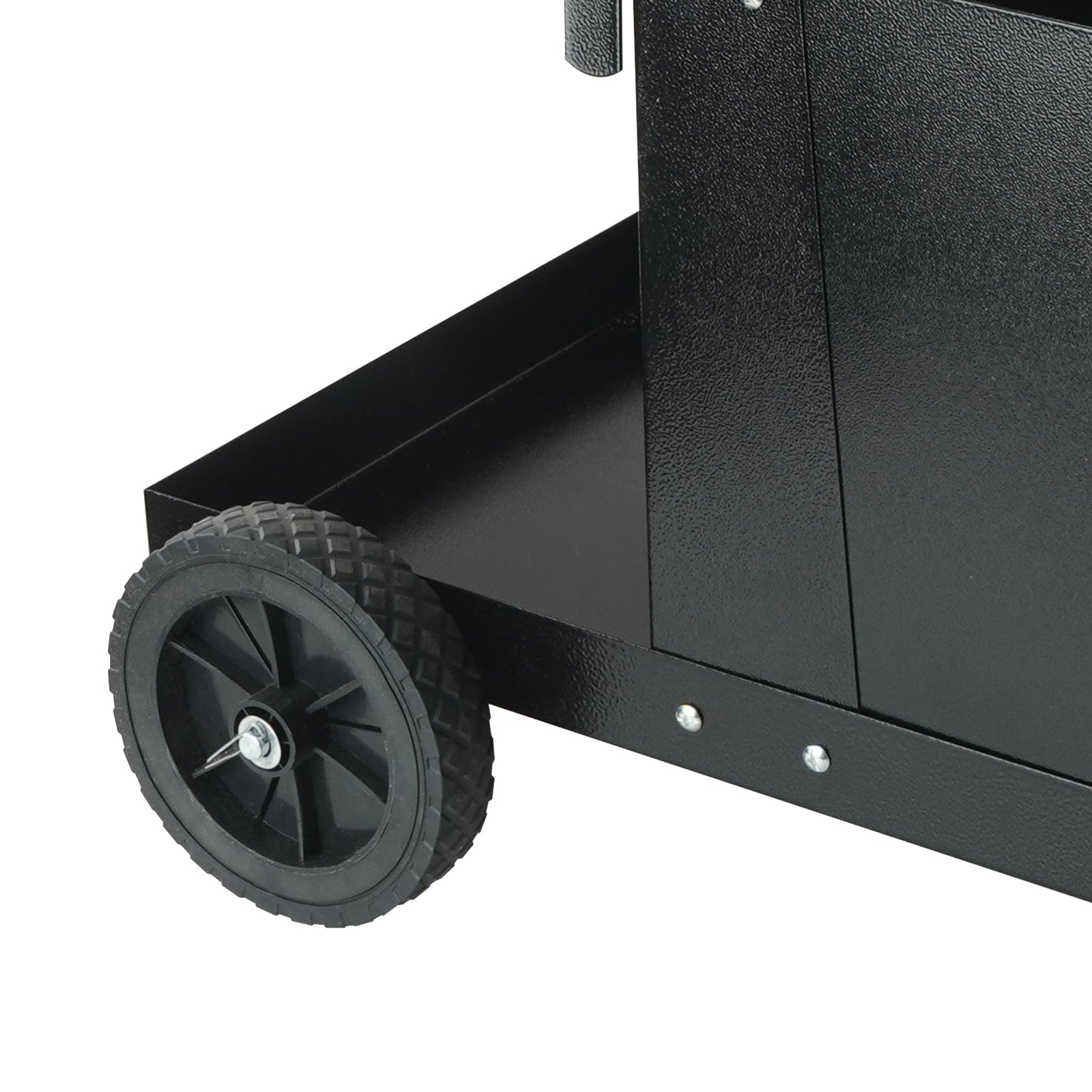 2-Tier Heavy Duty Welding Cart with Anti-Theft Lockable Cabinet