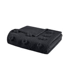 2 PCS Twin/Twin XL Clip Jacquard Duvet Cover Set