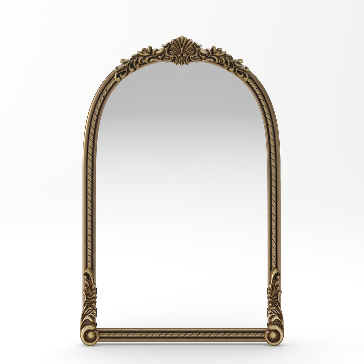 37" Arch Vintage Relief Mirror