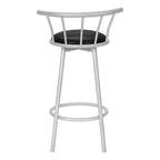 Barstool, Set Of 2, Swivel, Bar Height