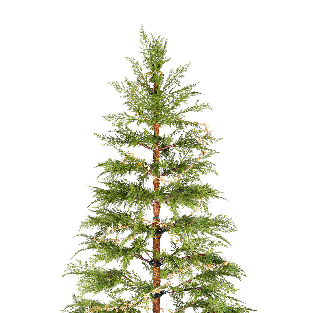 6 Feet Artificial Full Christmas Tree with LED Lights