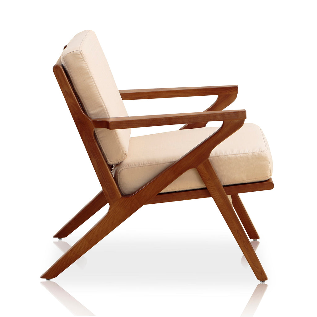 Martelle Twill Weave Accent Armchair