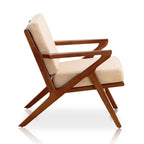 Martelle Twill Weave Accent Armchair