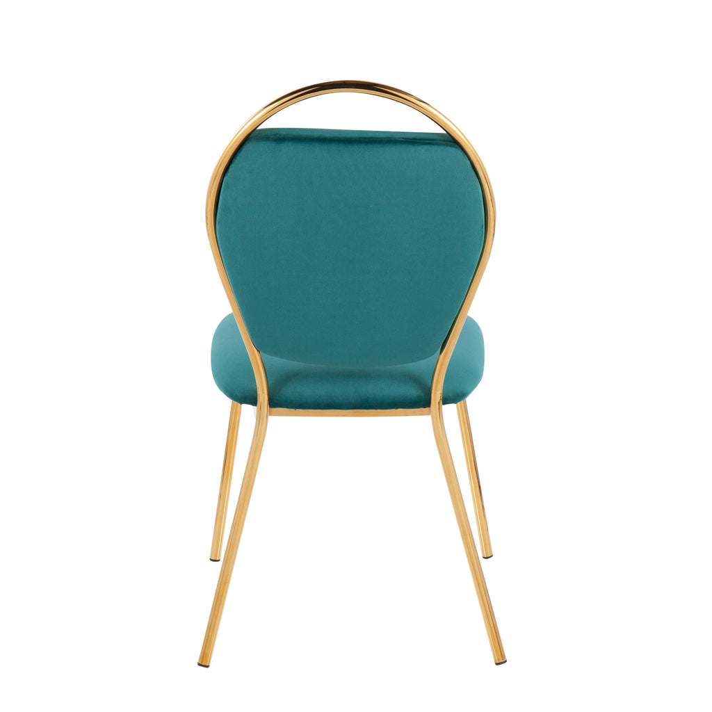 Contemporary Dining Chair in Velvet