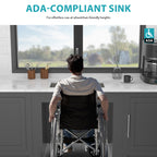 27 Inch ADA-Compliant Undermount Kitchen Sink