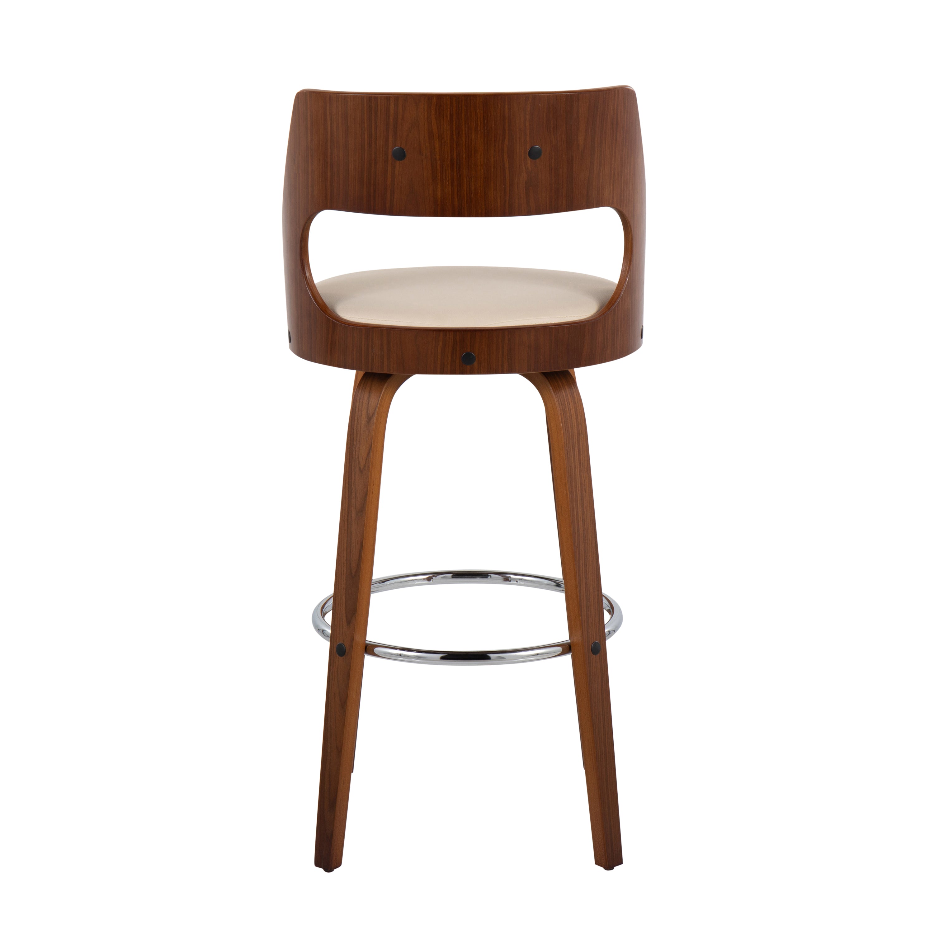 Mid-Century Modern Barstool with Swivel