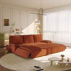 3-in-1 Convertible Sleeper Sofa Bed