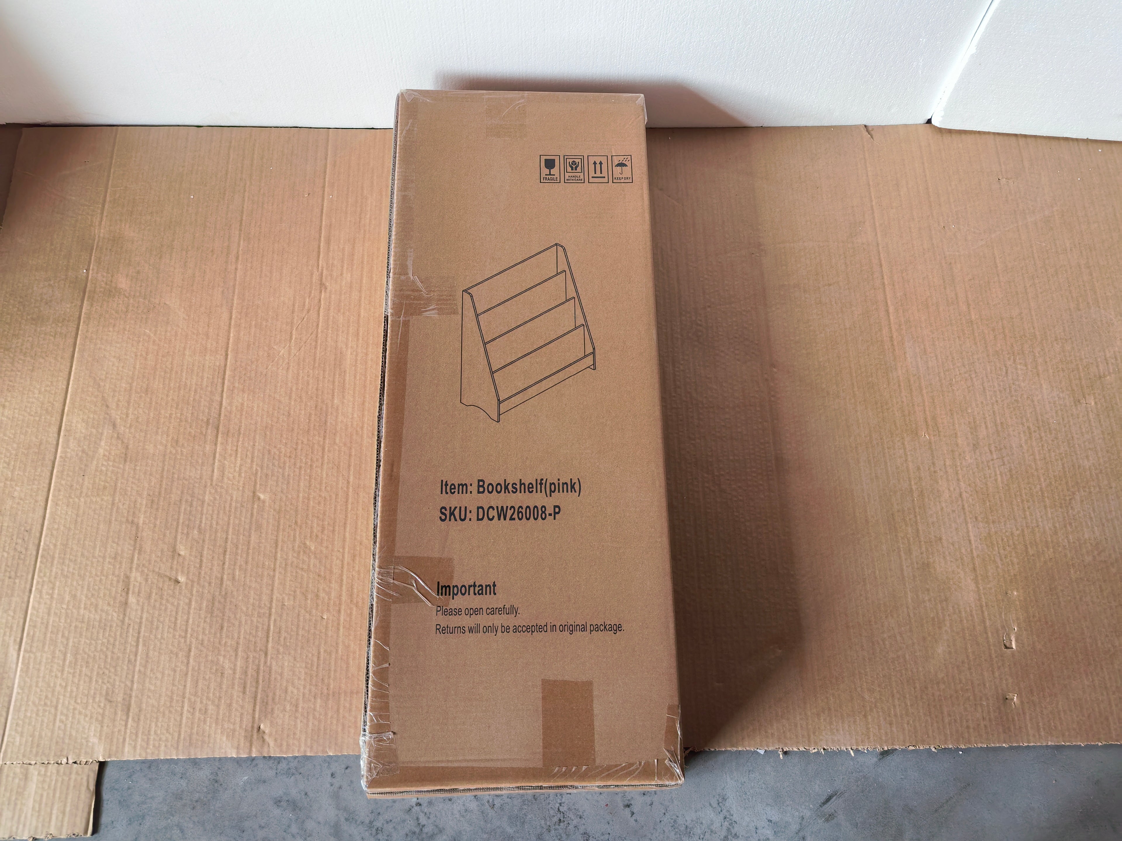4-Tier Kids Bookshelf