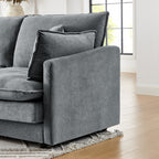Modern Home Living Room L-Shaped Sectional Sofa