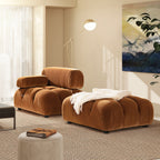 Marcel 36" Bubble Modular Cocktail Ottoman