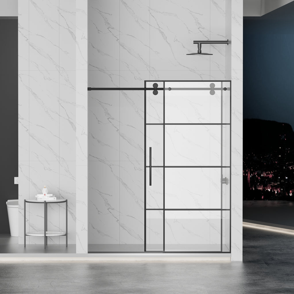 Adjustable Matte Shower Doors