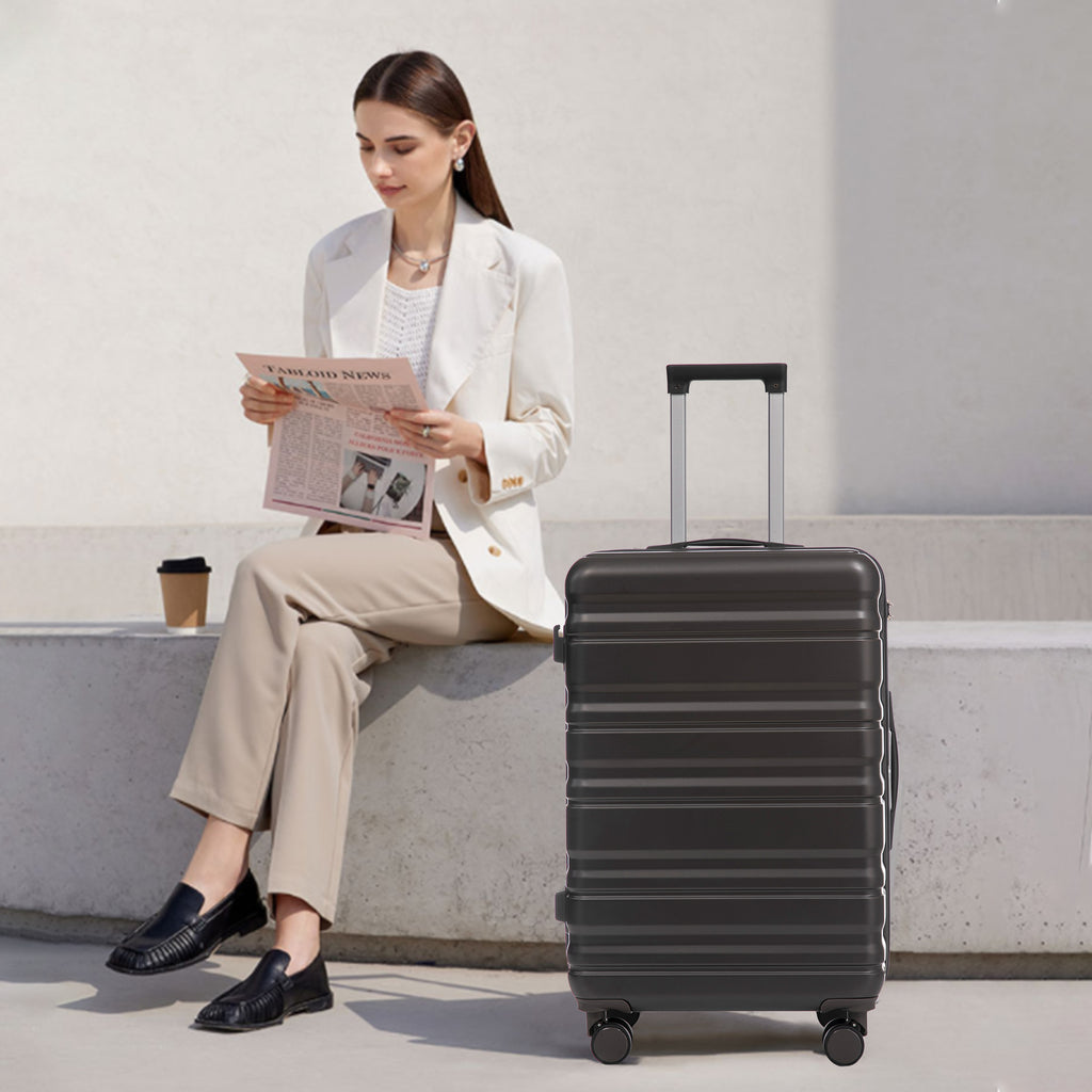 Hifine Tourist 20"/24"/28" 3-Piece ABS Spinner Luggage Set