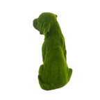 Flocked Dog Garden Statue - Style B