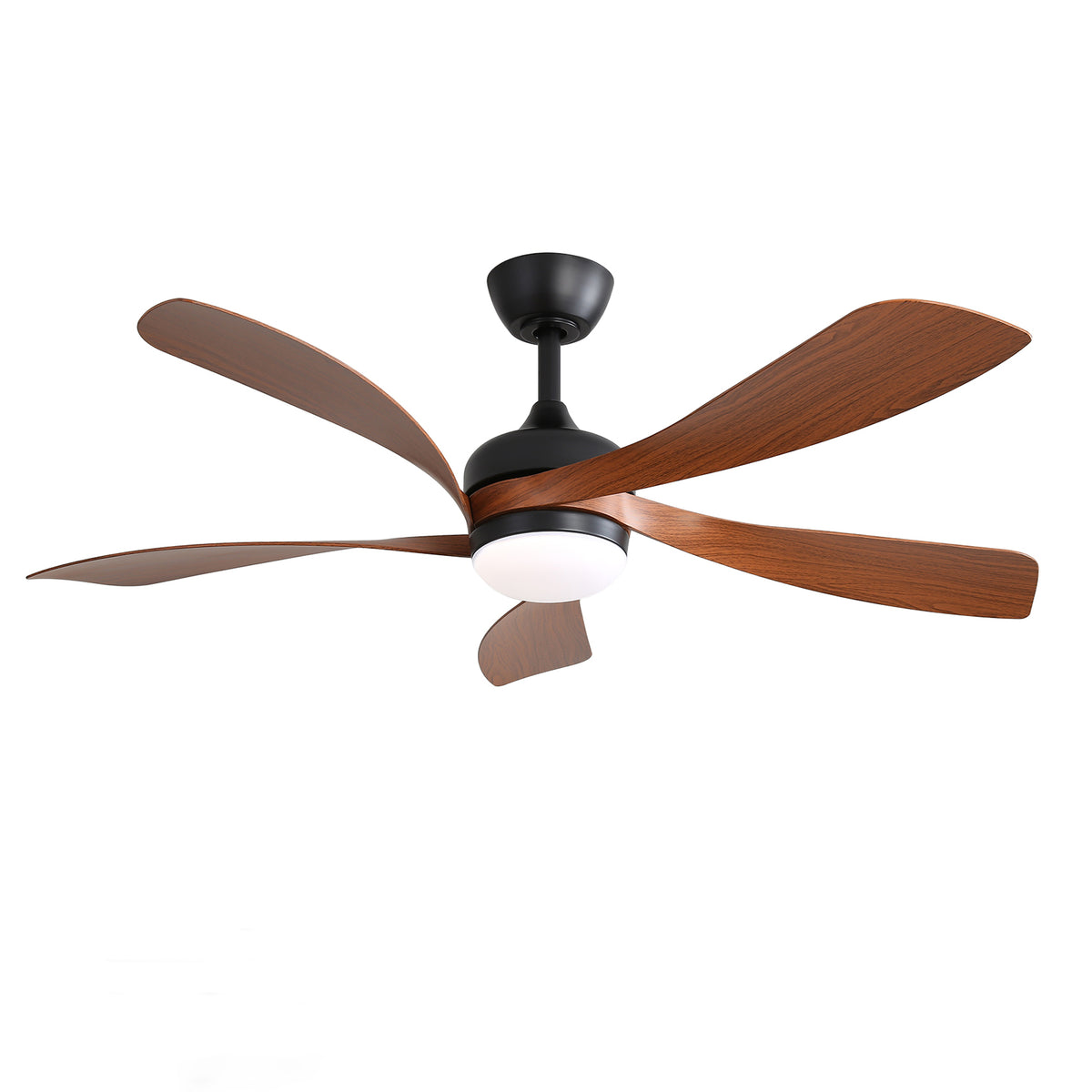 45 Inch Matte Ceiling Fan with LED Light