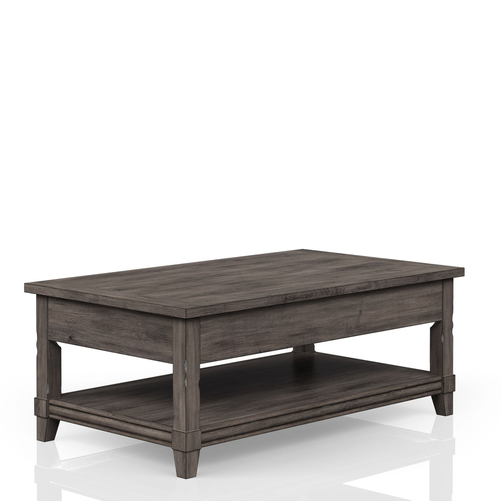 Lift Top Cocktail Table With Casters