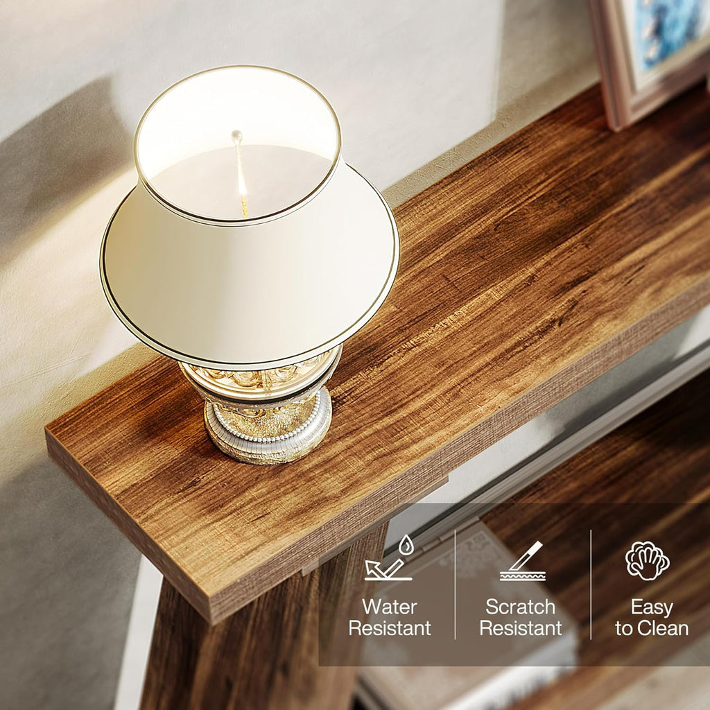 70.9 Inches Extra Long Sofa Table Behind Couch