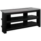 42 Inch TV Stand with Storage Shelves