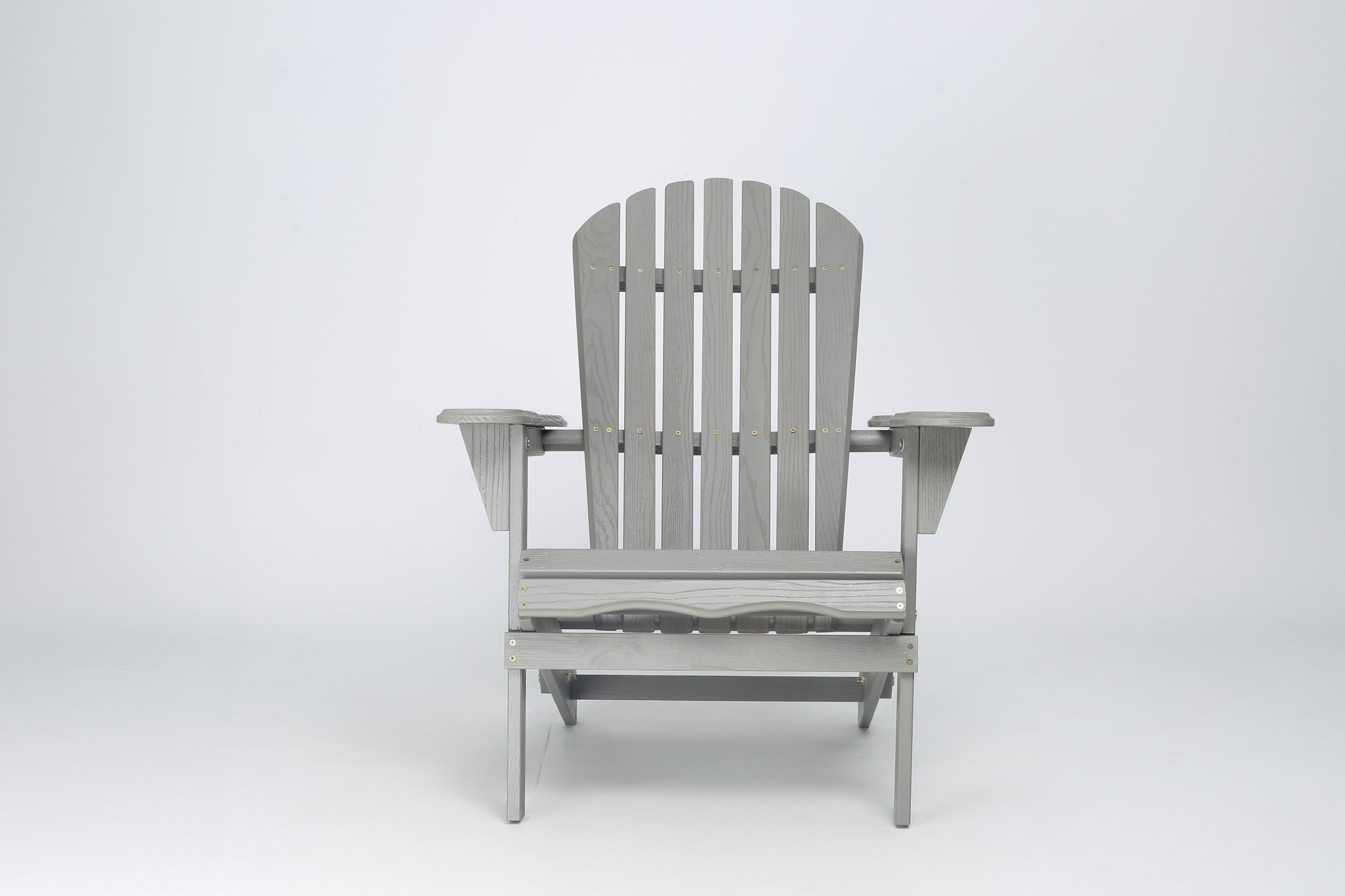 Wood Lounge Patio Chair Set of 2 - Solid Cedar Wood